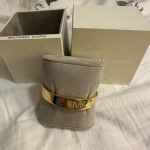 Michael Kors Gold Bangle Cuff Bracelet